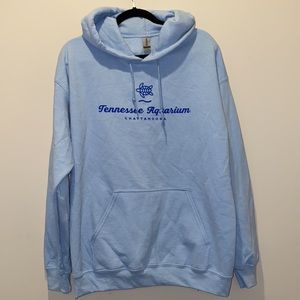 Brand: Gildan. Style: Slightly Oversized Hoodie. Size: Large.